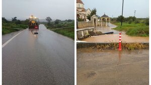 Δήμος Μινώα Πεδιάδας: Κλειστοί δρόμοι λόγω πλημμυρικών φαινομένων