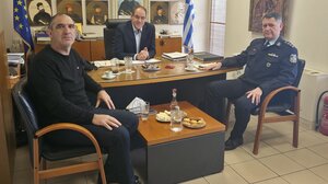 Στον Δήμο Ανωγείων ο Αστυνομικός Διευθυντής Ρεθύμνου