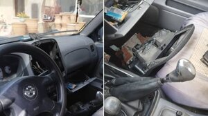 Χανιά : Φωτιά ξέσπασε σε εν κινήσει αγροτικό όχημα!