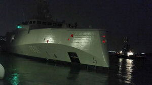 Η αναχώρηση των φρεγατών «Κίμων» και «Ψαρά» για την Κύπρο (βίντεο)