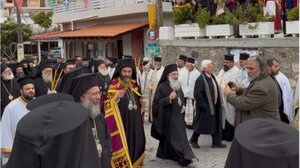 Στις ενθρονίσεις των νέων Μητροπολιτών ο πρόεδρος του Ιστορικού Συλλόγου Αποδήμων Ρεθυμνίων Αττικής «Το Αρκάδι» 