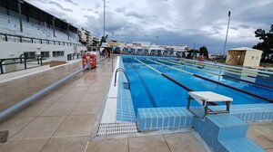 Αντικαθίστανται οι πυλώνες φωτισμού στο Δημοτικό Κολυμβητήριο Αγίου Νικολάου «Γιώργος Μπίας»