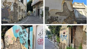 "Κίνδυνος-θάνατος στα γραφικά σοκάκια του Λάκκου – Καθημερινή απειλή για εκατοντάδες μαθητές και πολίτες"