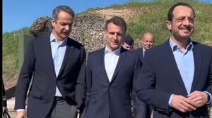 Ανάρτηση Μακρόν στα ελληνικά: Ευθύνη μας να προστατεύσουμε τους συμπολίτες μας και να αποτρέψουμε μια κλιμάκωση στην περιοχή