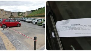 Ηράκλειο: Στάθμευση τέλος στα Ενετικά Τείχη - Αναζητούνται λύσεις για εκατοντάδες οχήματα 