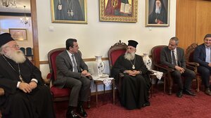 Στο Ηράκλειο ο Κώστας Σκρέκας ενόψει του προσυνεδρίου της ΝΔ: Πρώτος σταθμός της περιοδείας του η Αρχιεπισκοπή Κρήτης