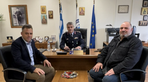 Η Ένωση Αστυνομικών Υπαλλήλων Λασιθίου συναντήθηκε με τον Γενικό Συντονιστή Αστυνομίας Νότιας Ελλάδας