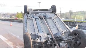 Ένας τραυματίας από ανατροπή αυτοκινήτου στη Θεσσαλονίκη