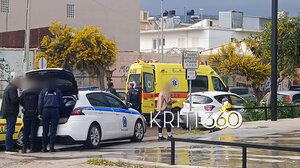 Τροχαίο στη Λεωφόρο Σούδας στα Χανιά – Τραυματίστηκε οδηγός