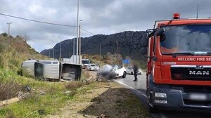 Ένας νεκρός από το τροχαίο στους Αρμένους Ρεθύμνου