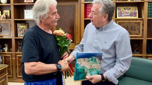 Θεοχάρης Αθητάκης: Διάνυσε 153 χιλιόμετρα στη μνήμη της μάχης στην Κράπη