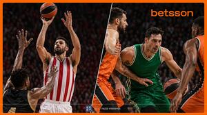 Betsson: Οι σειρές Ολυμπιακός-Μονακό και Βαλένθια-Παναθηναϊκός με κορυφαία ειδικά στοιχήματα!
