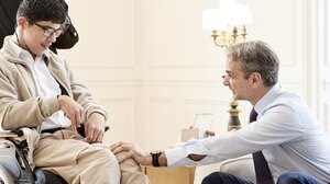 Κυριάκος Μητσοτάκης: Συναντήθηκε με μαθητή που του είχε στείλει επιστολή