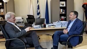 Στον δήμαρχο Ηρακλείου ο πρώην πρωθυπουργός Αλέξης Τσίπρας