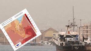  Αφρικανική σκόνη: Οι βοριάδες δημιουργούν θόλο προστασίας στην Κρήτη!