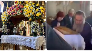 Μ. Παρασκευή: Κατανυκτική Αποκαθήλωση στην Ιερά Μονή Παλιανής - Δείτε βίντεο