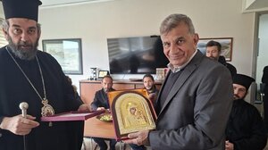 Ρέθυμνο: Στον Δήμαρχο Αμαρίου ο Μητροπολίτης Ιωακείμ