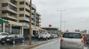 Καραμπόλα στην παραλιακή του Ηρακλείου προκάλεσε χαμό!