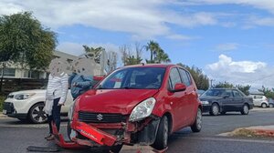 Χανιά: Η καραμπόλα προκάλεσε κυκλοφοριακό χάος