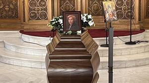 Συγκίνηση στην κηδεία της Λουίζας Καλοκαιρινού στον Άγιο Τίτο