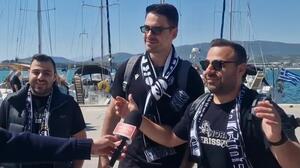 "Όποιος και να το πάρει, εγώ θα τη πιώ την τσικουδιά": Οπαδοί του ΟΦΗ και του ΠΑΟΚ δίνουν τα προγνωστικά τους