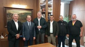 Ο Δήμαρχος Ρεθύμνης Γιώργης Μαρινάκης δέχθηκε ευχές για την ονομαστική του εορτή