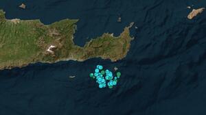 Νέες δονήσεις στο Λασίθι – Αισθητοί σεισμοί νότια του Γουδουρά