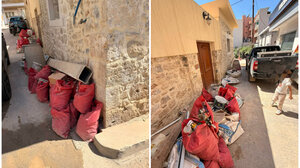 Απόγνωση στη Χερσόνησο: Μπάζα και αμίαντος σε κεντρικό σημείο εδώ και 20 μέρες