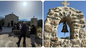 Πέντε χρόνια μετά το σεισμό του Αρκαλοχωρίου λειτούργησε ξανά το γραφικό ξωκλήσι! 