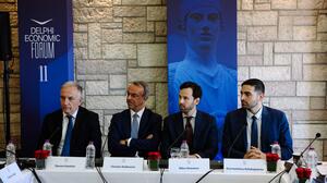 Ο Κωνσταντίνος Κεφαλογιάννης στο Οικονομικό Forum των Δελφών 