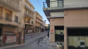 Ηράκλειο: Σοβάδες έπεσαν από μπαλκόνι στο κέντρο της πόλης