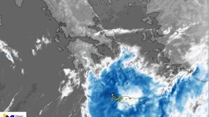 Ένα στεφάνι από βροχές στην Κρήτη - Καταιγίδες σήμερα στο νησί