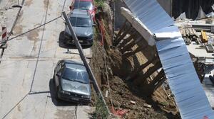 Θεσσαλονίκη: Εισαγγελική έρευνα για την υποχώρηση εδάφους κατά τη διάρκεια εργασιών