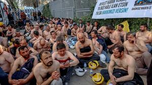 Άγκυρα: Συνελήφθησαν 110 ανθρακωρύχοι που πραγματοποιούσαν απεργία πείνας για τους απλήρωτους μισθούς τους