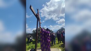 Συγκίνηση και κατάνυξη στους Ζωφόρους - Η πορεία προς τον Γολγοθά αναβίωσε και φέτος