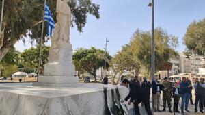 Το Ηράκλειο τίμησε την Εθνική Αντίσταση και τους αγώνες κατά ναζισμού και φασισμού