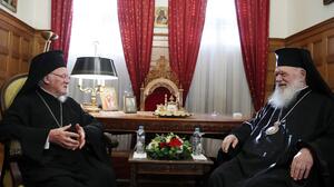 Στην Αθήνα ο Οικουμενικός Πατριάρχης: Συνάντηση με Ιερώνυμο στην Αρχιεπισκοπή