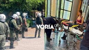 Επεισόδια στο ΑΠΘ: Επτά τραυματίες από την επίθεση με ρόπαλα σε μέλη φοιτητικής παράταξης 