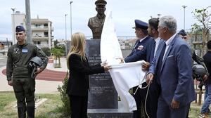 Χανιά: Συγκίνηση στις εδηλώσεις μνήμης για τον σμηναγό Κωνσταντίνο Ηλιάκη - Φωτογραφίες