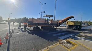 Ηράκλειο: Εργασίες επιδιόρθωσης φθορών οδοστρωμάτων 