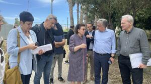 Αυτοψία της Λίνας Μενδώνη στα Ενετικά Τείχη - Δεύτερη ημέρα της επίσκεψής της στο Ηράκλειο