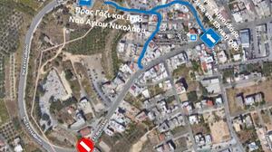 Νέες κυκλοφοριακές ρυθμίσεις στο Γάζι λόγω των εργασιών ανάπλασης της Ελευθερίου Βενιζέλου