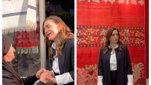 Στα Ανώγεια η Όλγα Κεφαλογιάννη: Η συγκίνηση για την "επιστροφή στις ρίζες" της - Βίντεο