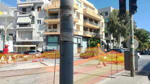 Ηράκλειο: «Μαρτύριο» για τους οδηγούς - Πότε ολοκληρώνονται τα έργα στη Λ. Δημοκρατίας