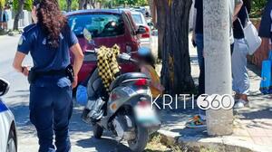 Τροχαίο με τραυματισμό στα Χανιά 