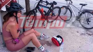 Πάτρα: Στο νοσοκομείο ποδηλάτισσα, έσπασε τον αγκώνα της