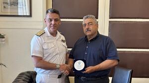H αύξηση των μεταναστευτικών ροών στην Κρήτη στο επίκεντρο της συνάντησης Καλογερή - Ορφανού 