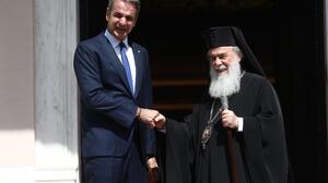 Μήνυμα Τραμπ στον Μητσοτάκη μέσω του πατριάρχη Ιεροσολύμων