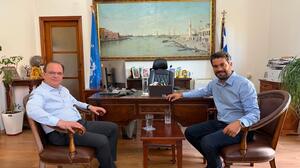 Συνάντηση Σημανδηράκη-Μαρινάκη