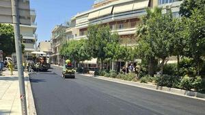 Ηράκλειο: Ασφαλτοστρώσεων συνέχεια στη Λ. Δημοκρατίας